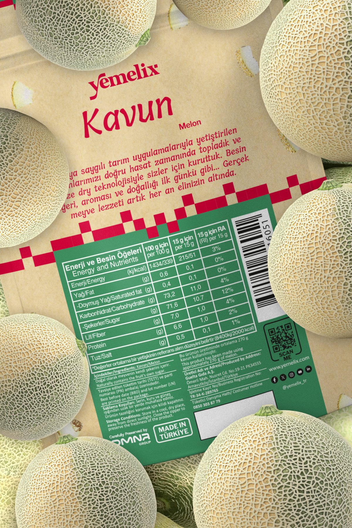 Freeze Dried 3'lü Mix Avantaj Paketi Dondurularak Kurutulmuş Kavun-Muz-Elma Kuru Meyve Cipsi