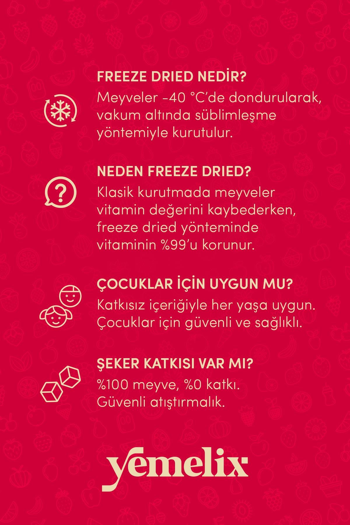 Freeze Dried Böğürtlen Kuru Meyve Cipsi - Dondurularak Kurutulmuş Böğürtlen 15G