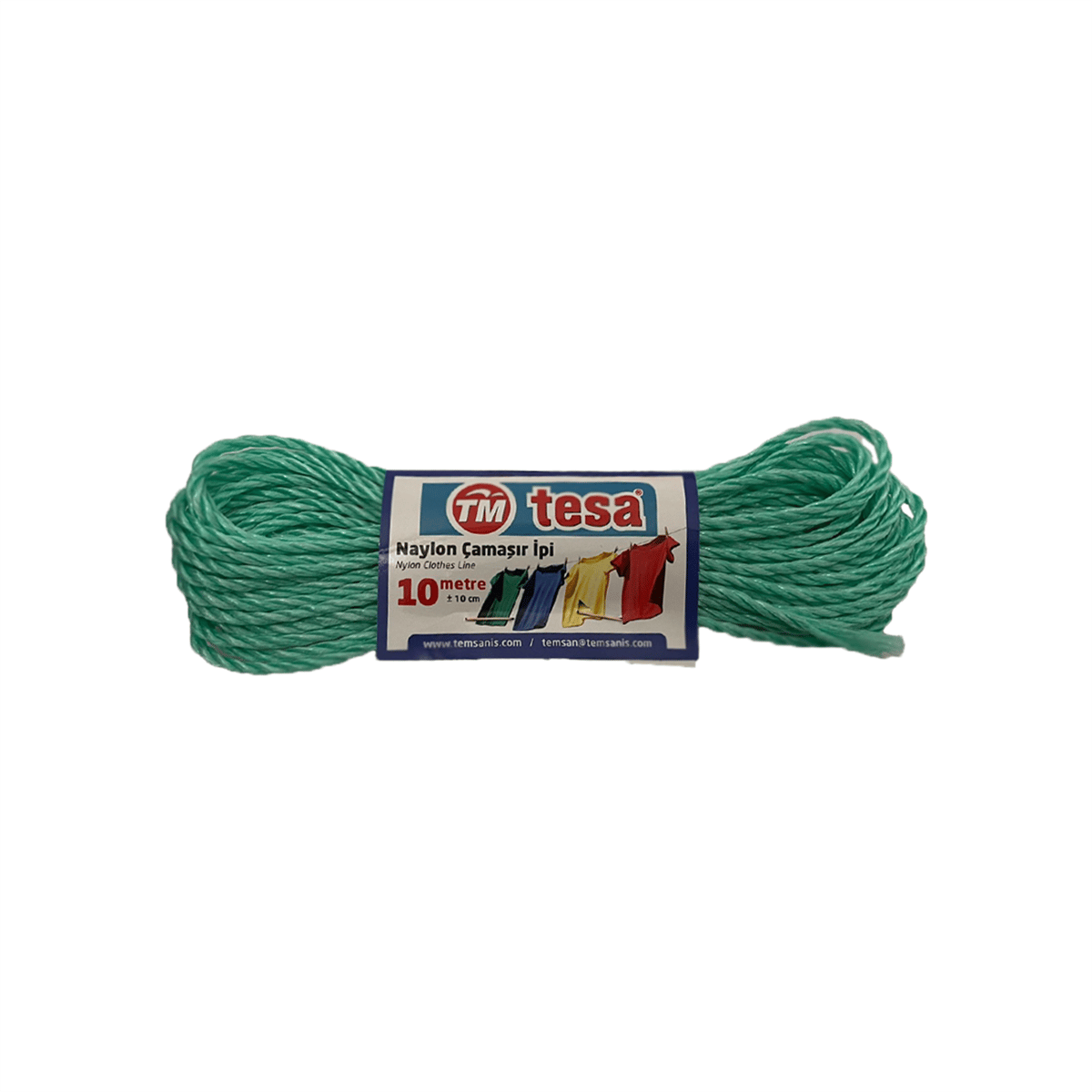 Çamaşır İpi Naylon 10 mt TM411 24 Adet