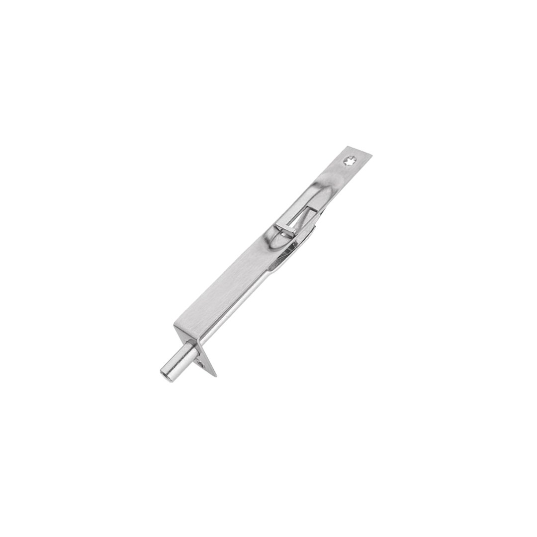 Dooraks Pirinç İtmeli Gömme Sürgü Saten 15 cm