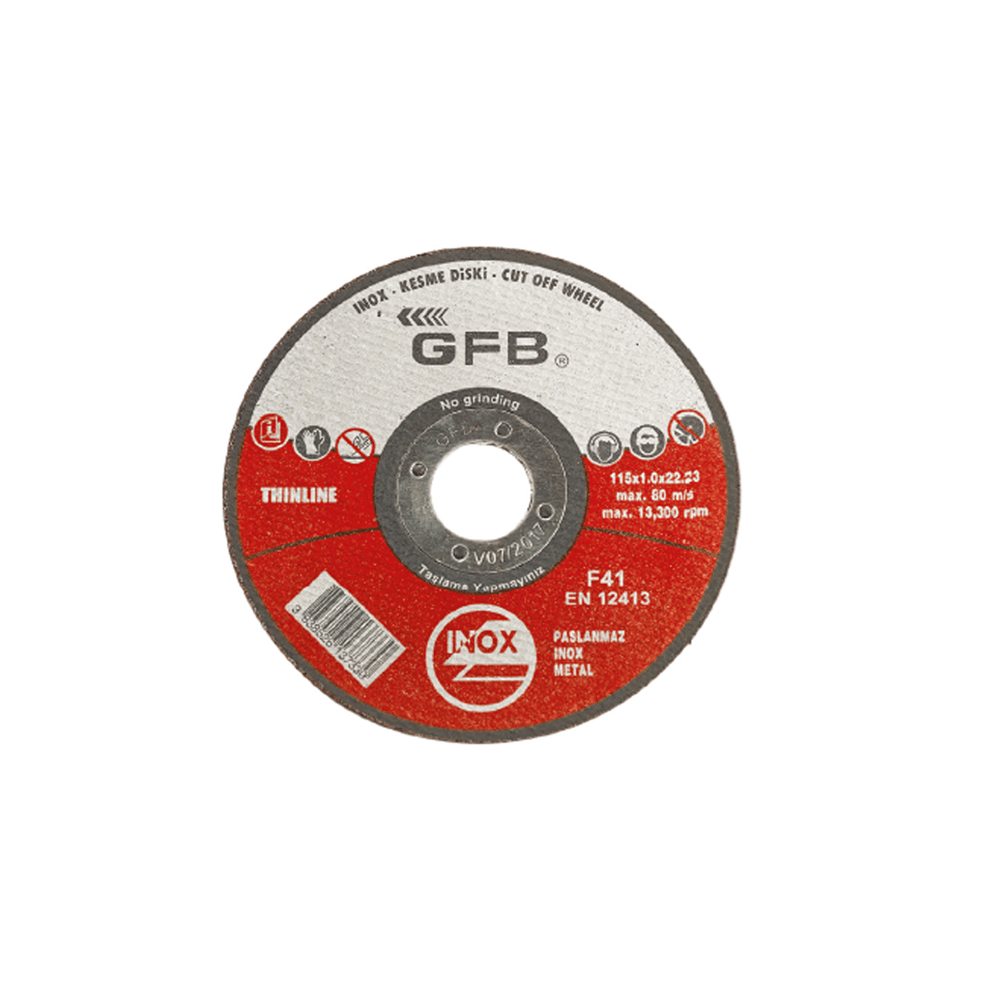 Gfb İnox Kesici Taş 180*1,6*22,23