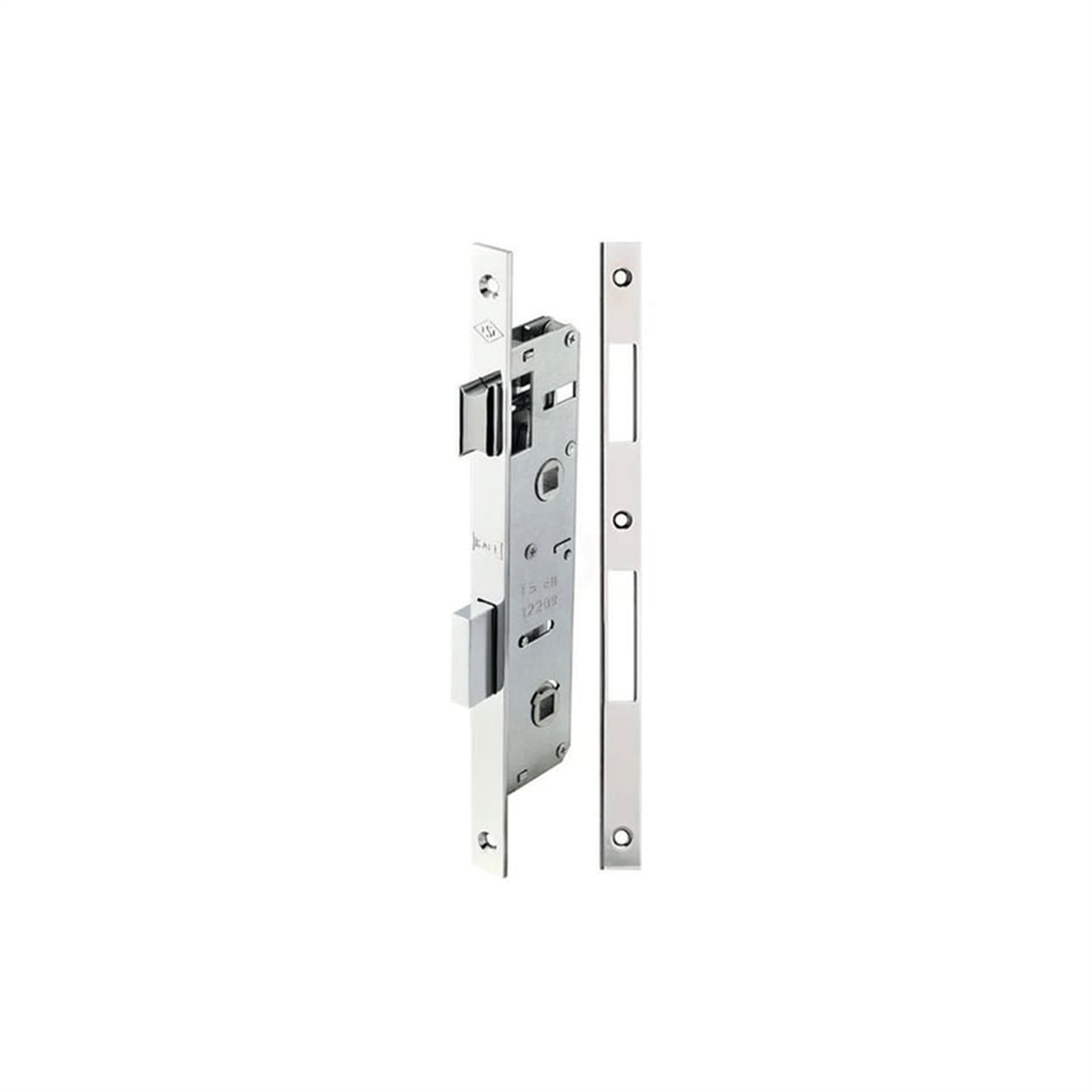 Kale Pvc Banyo Wc Kilit Krom 35 mm