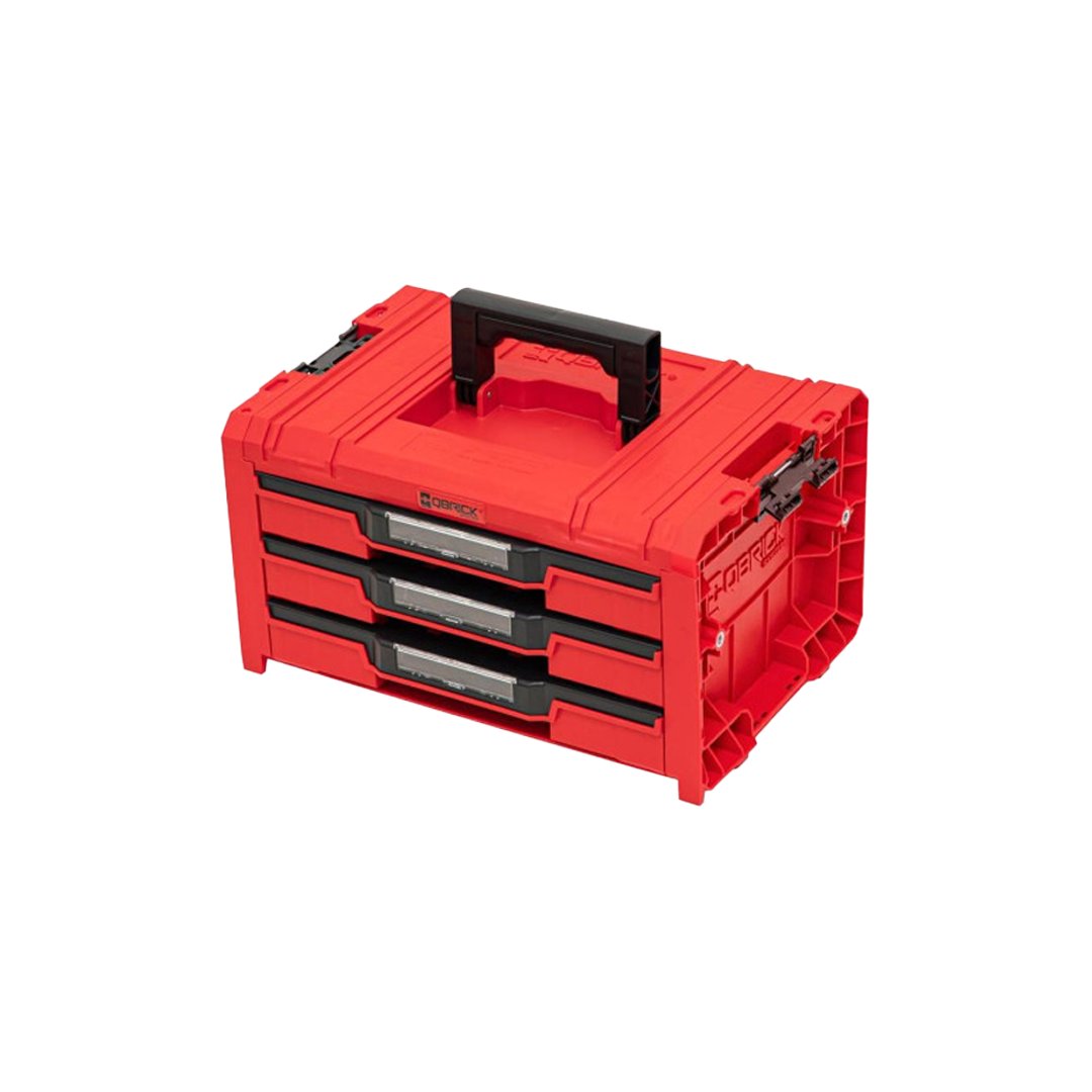 QBRİCK QS PRO DRAWER 3 TOOLBOOX EXPERT RED ULTRA