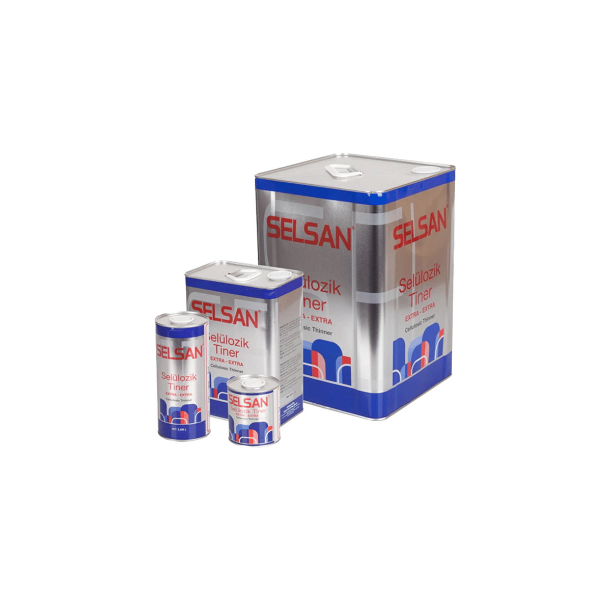 Selsan Selülozik Tiner 2,5 Lt
