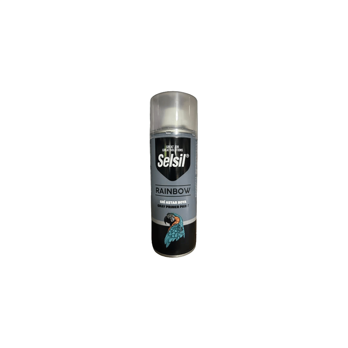 Selsil Akrilik Sprey Boya Gri Astar 7042 400 ml