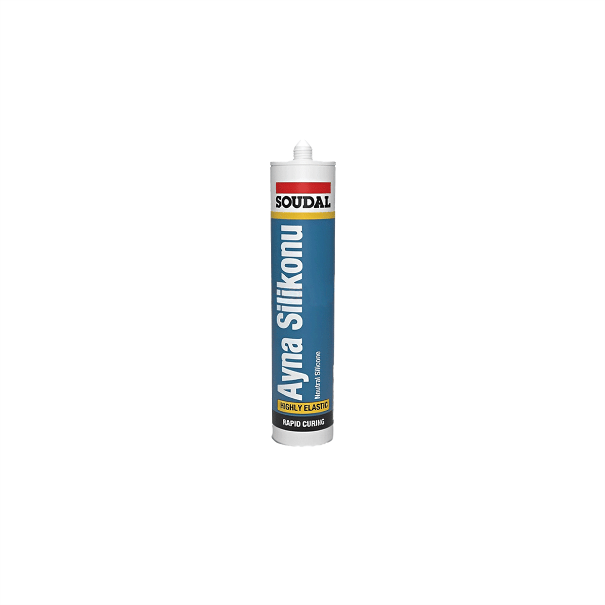 Soudal Ayna Silikonu Kartuş Şeffaf 280 ml