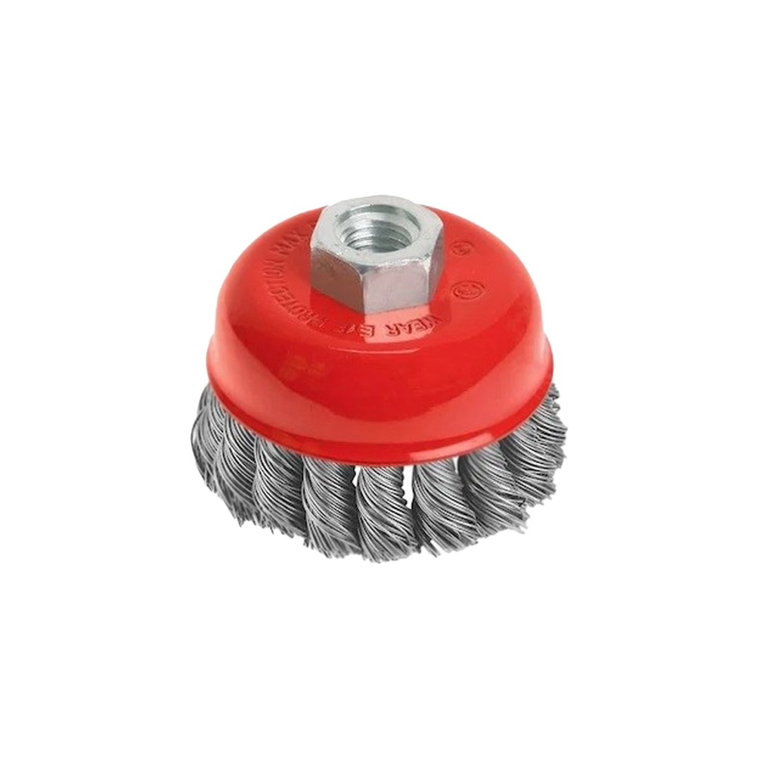 Tomax Çanak Fırça Burgulu 80 mm