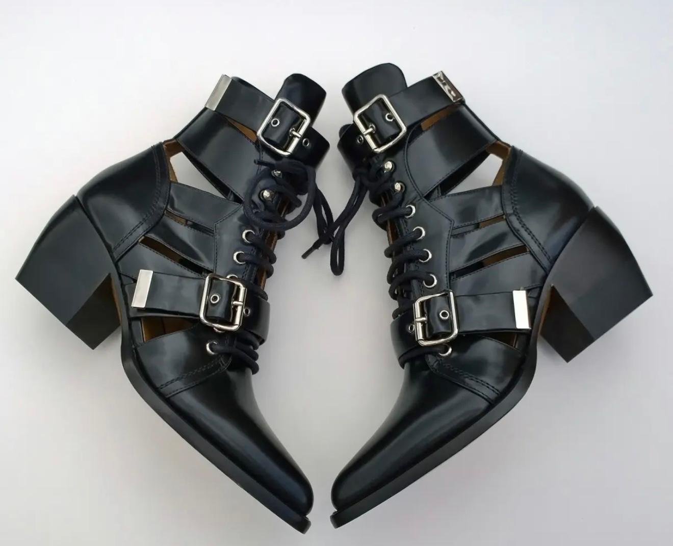 Chloe Black Rylee Boots Shop 39,5