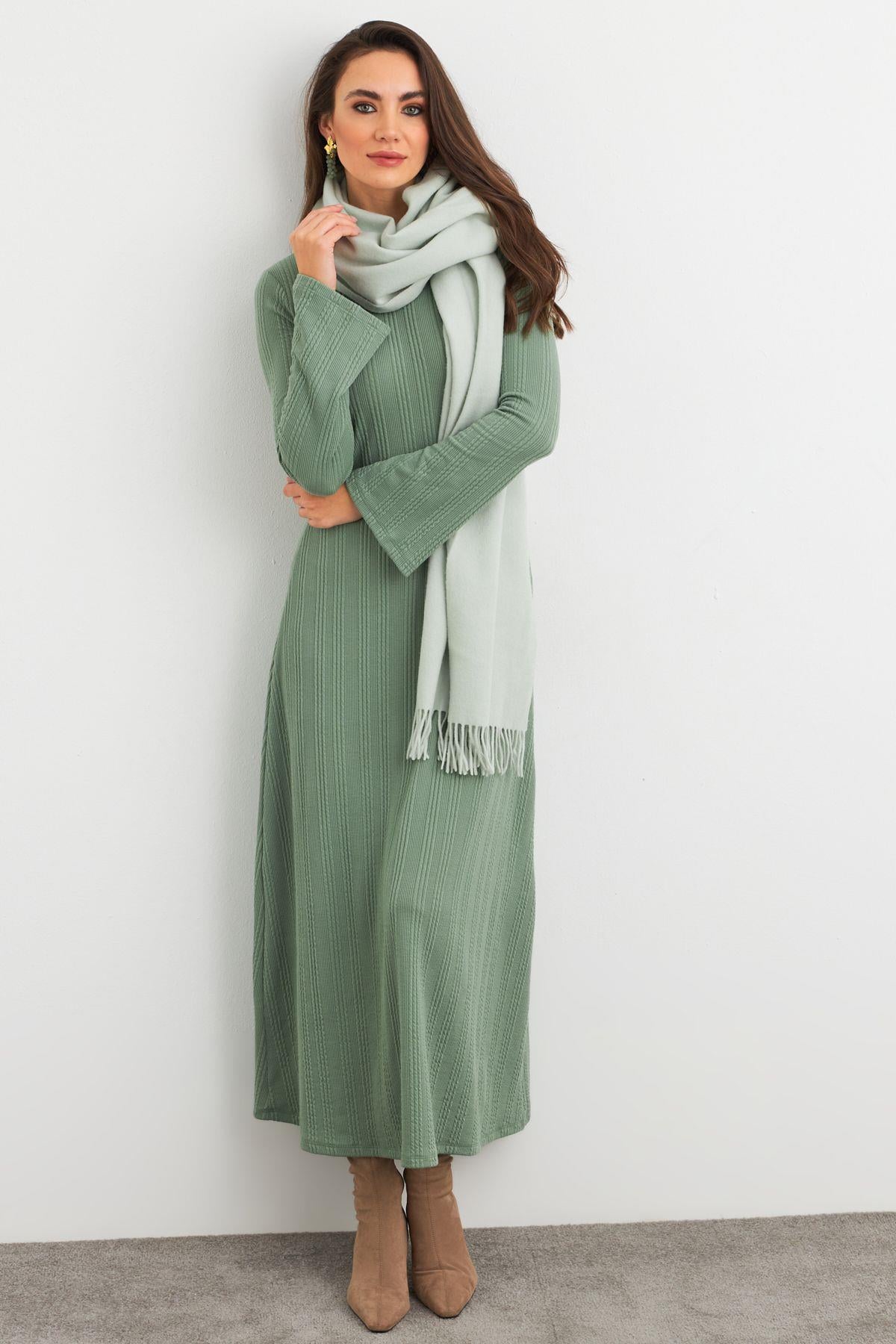 Kadın Mint Basic Maxi Elbise MTF30