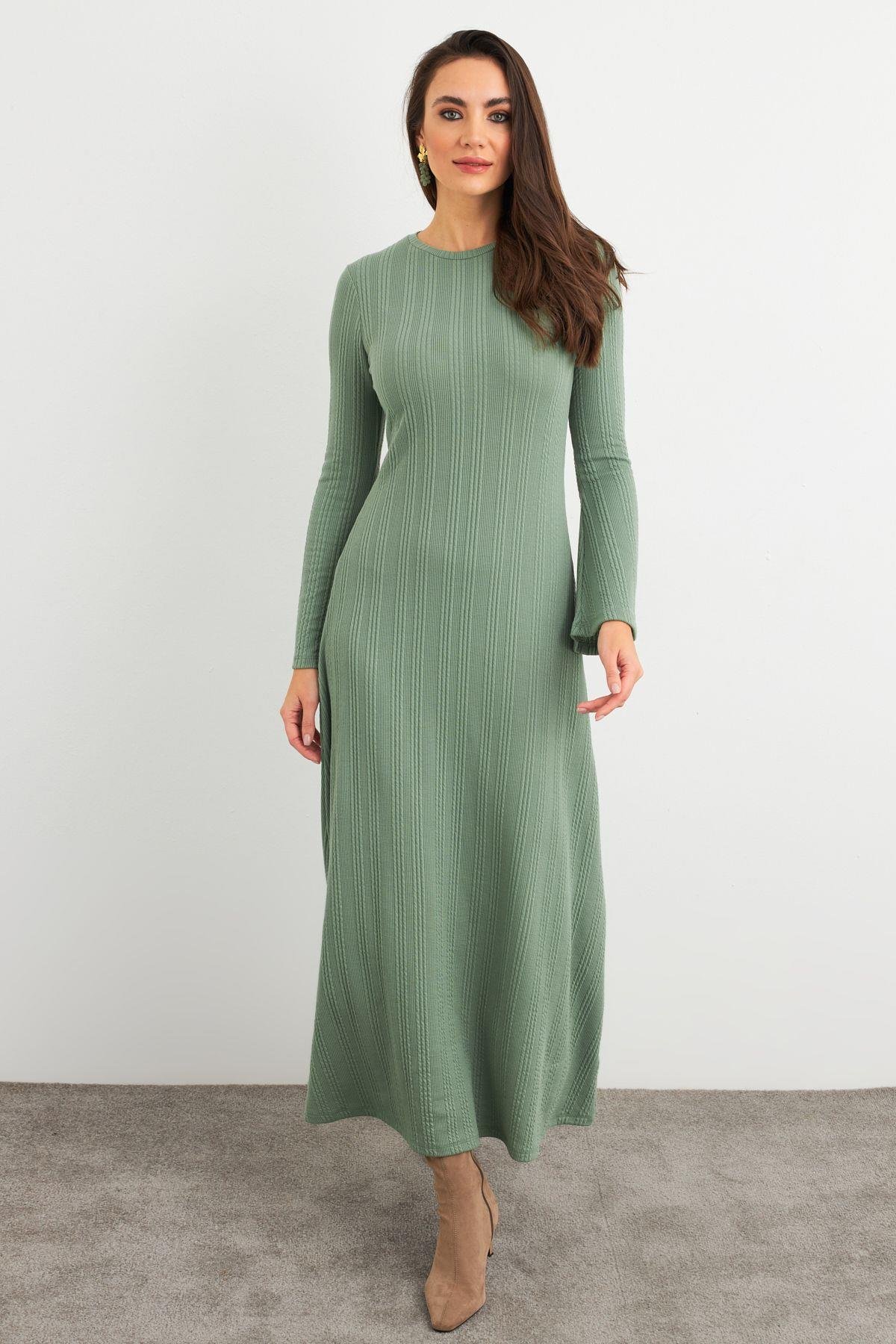 Kadın Mint Basic Maxi Elbise MTF30