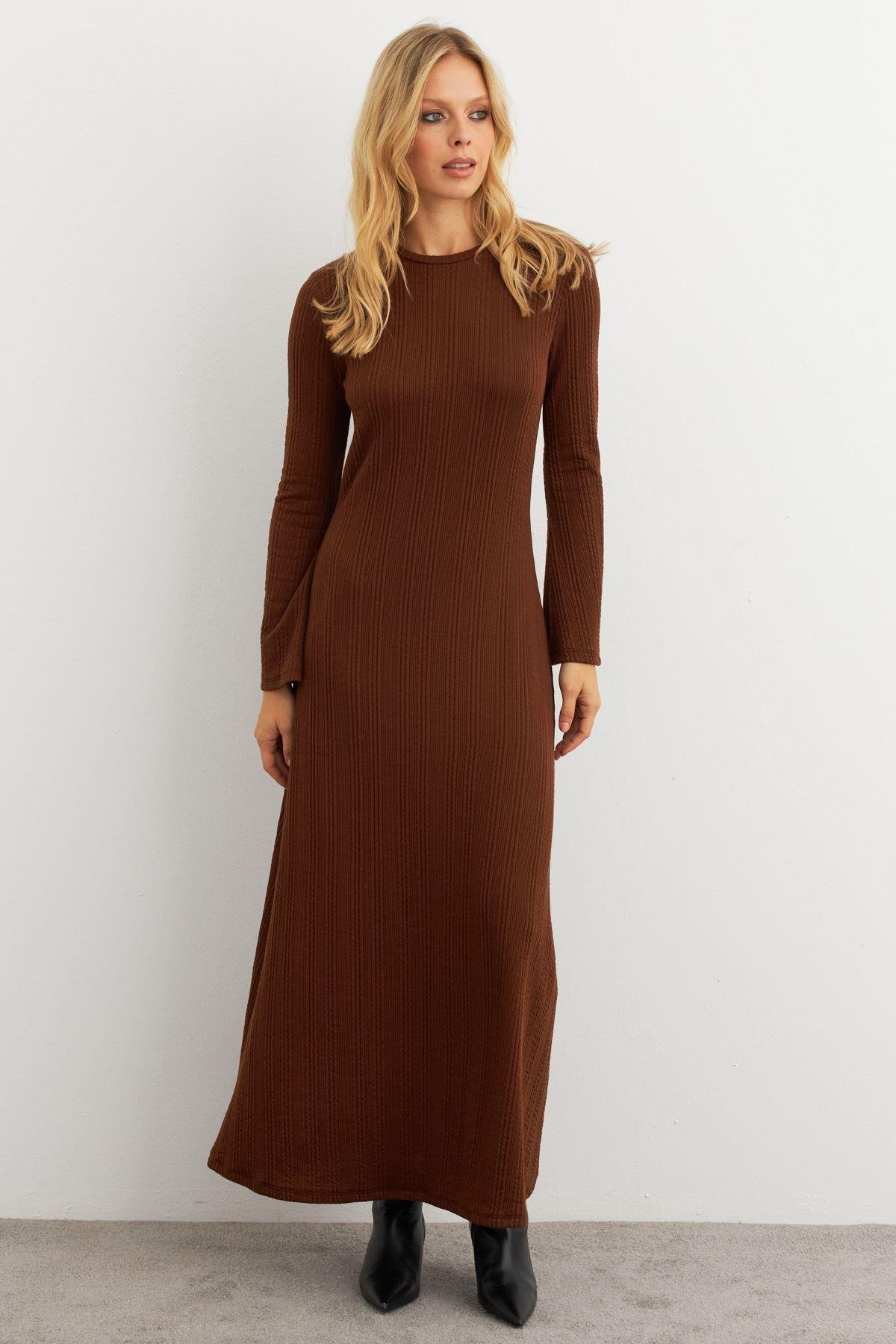 Kadın Mint Basic Maxi Elbise MTF30