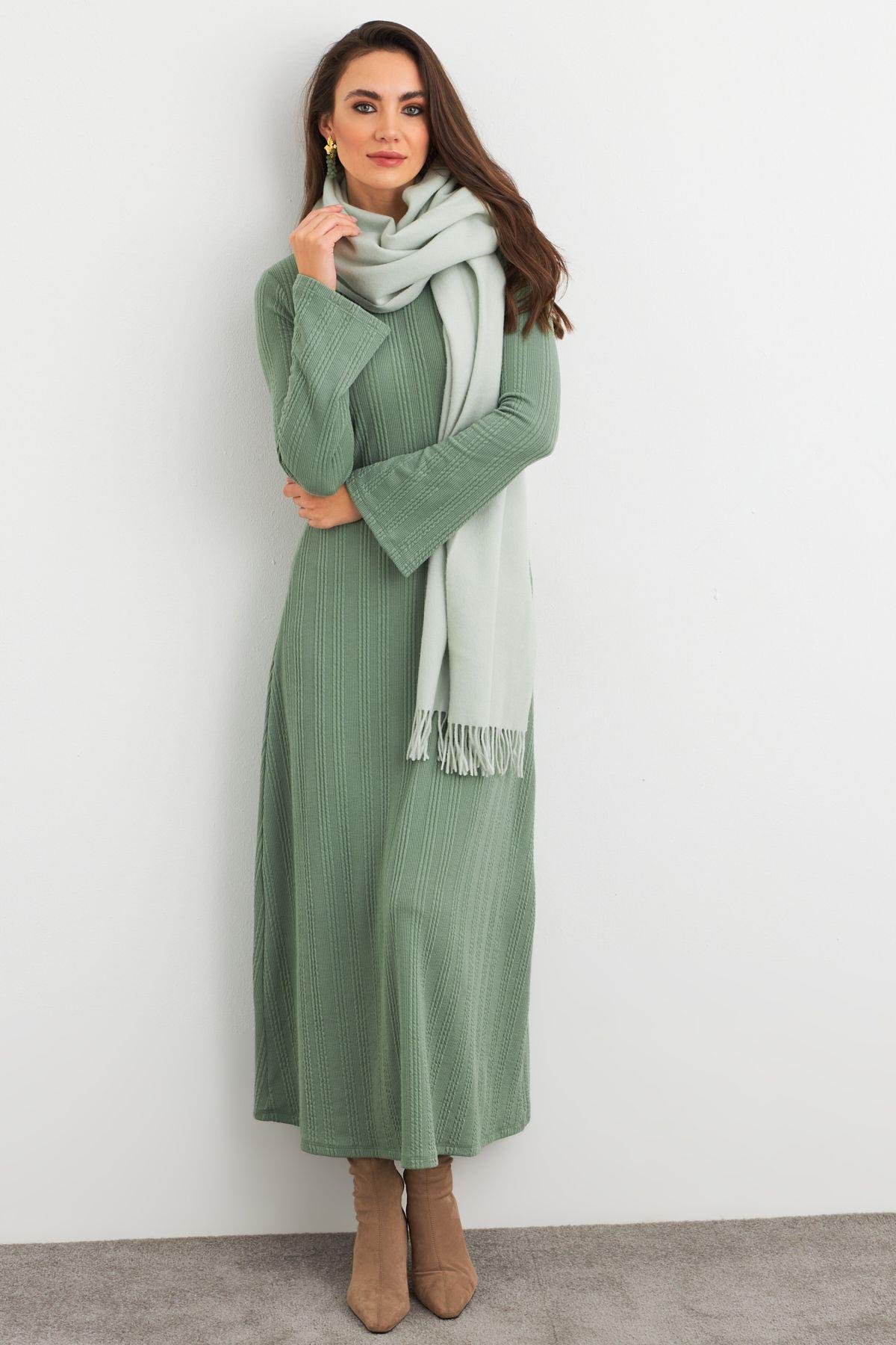 Kadın Mint Basic Maxi Elbise MTF30