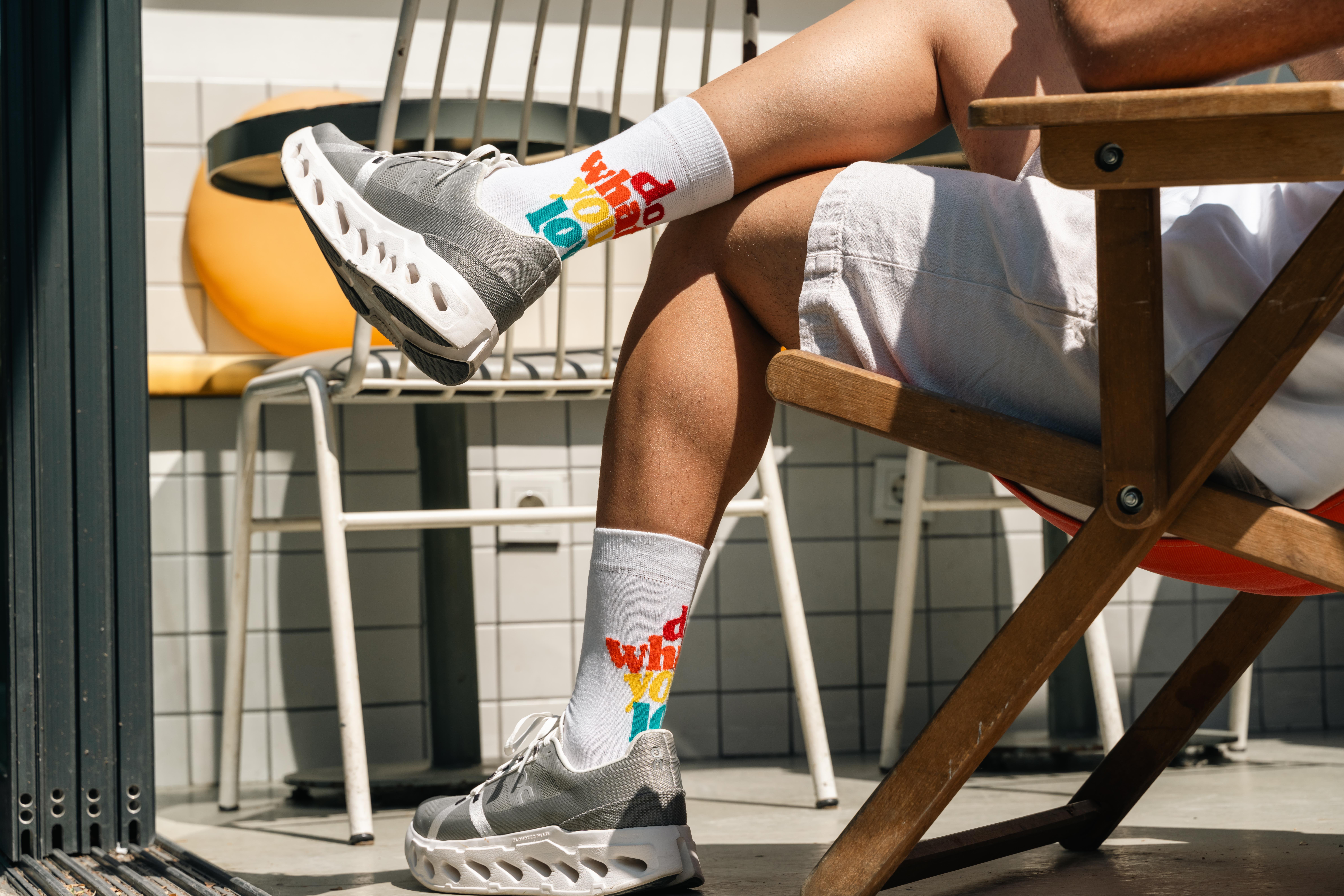 Do What You Love Renkli Unisex Çorap