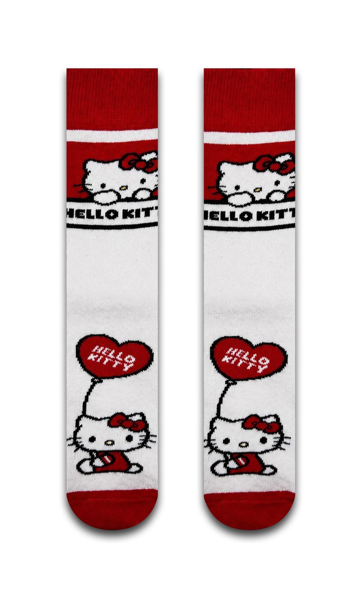 Hello Kitty Kalp Renkli Unisex Çorap