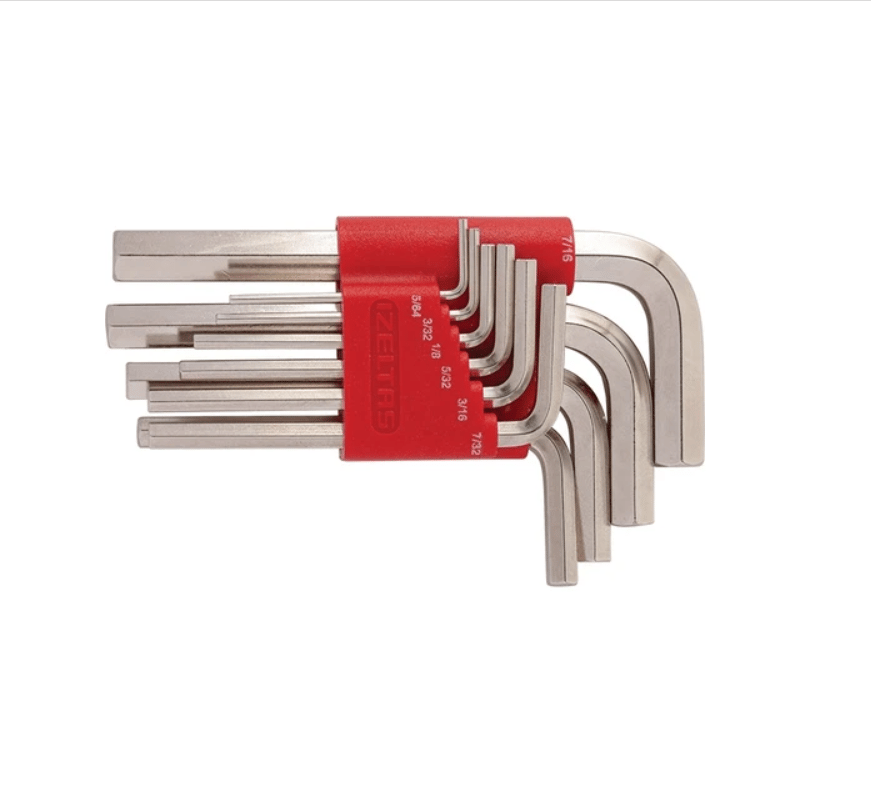 Allen Anahtar Takim Altı Köşe (SAE) (10 Parca)