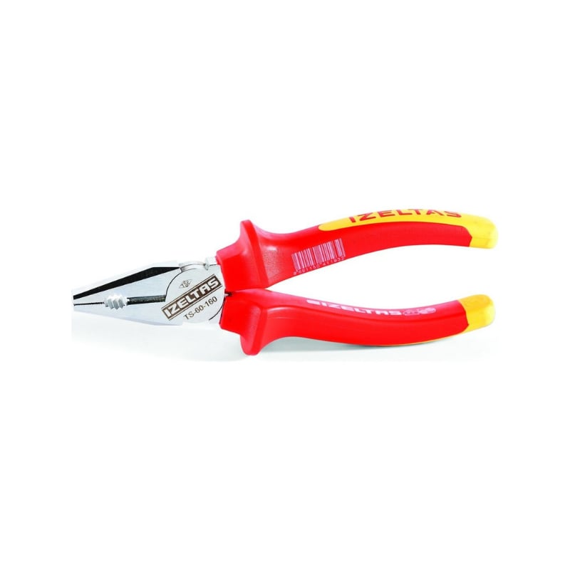İzeltaş 1000V İzoleli Elektrikçi Kombine Pense 160 mm