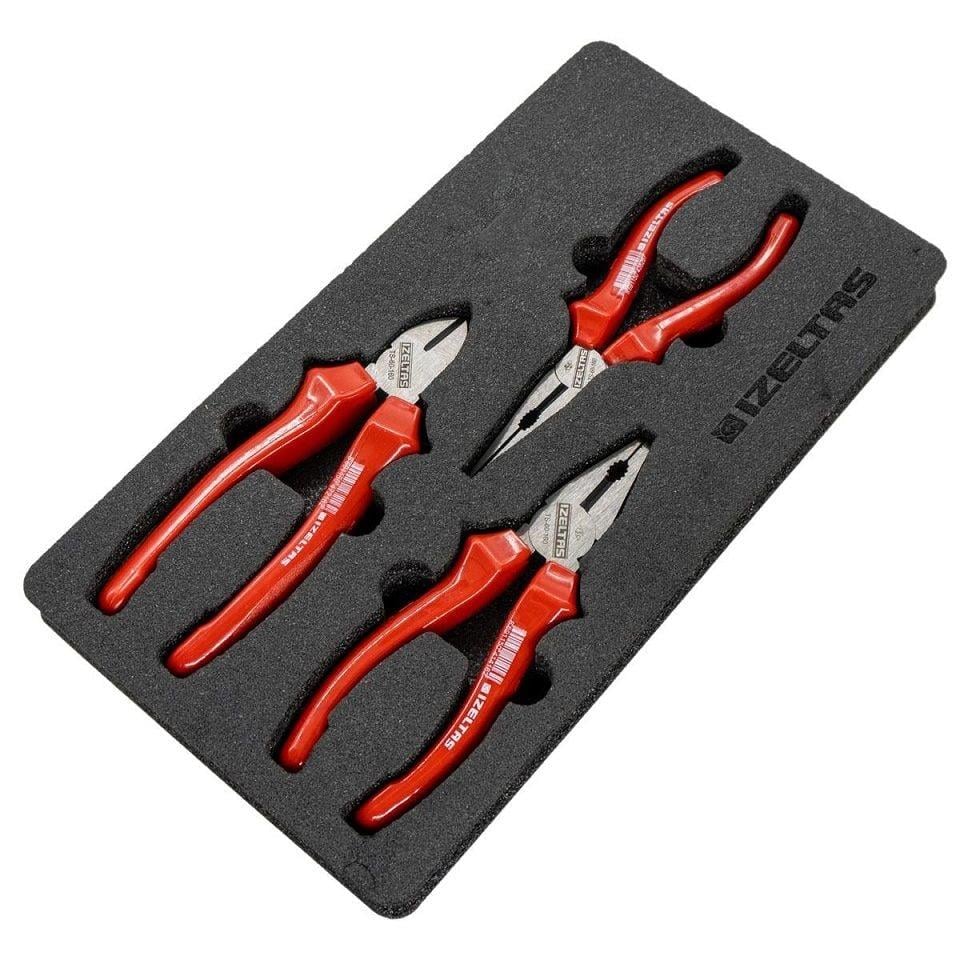 İzeltaş Opak Pense Seti 160mm (3 Parca)