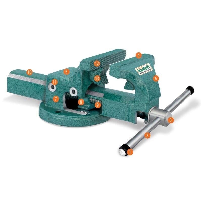 Kanca Kadett Tesisatçı Mengenesi 125 mm