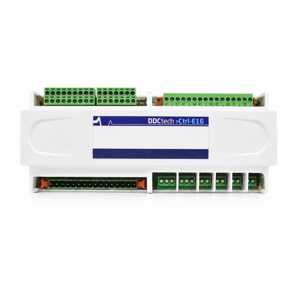 DDCtech CTRL-E16 RS-485 Modbus I/O Ek Genişleme Modülü, 16UI