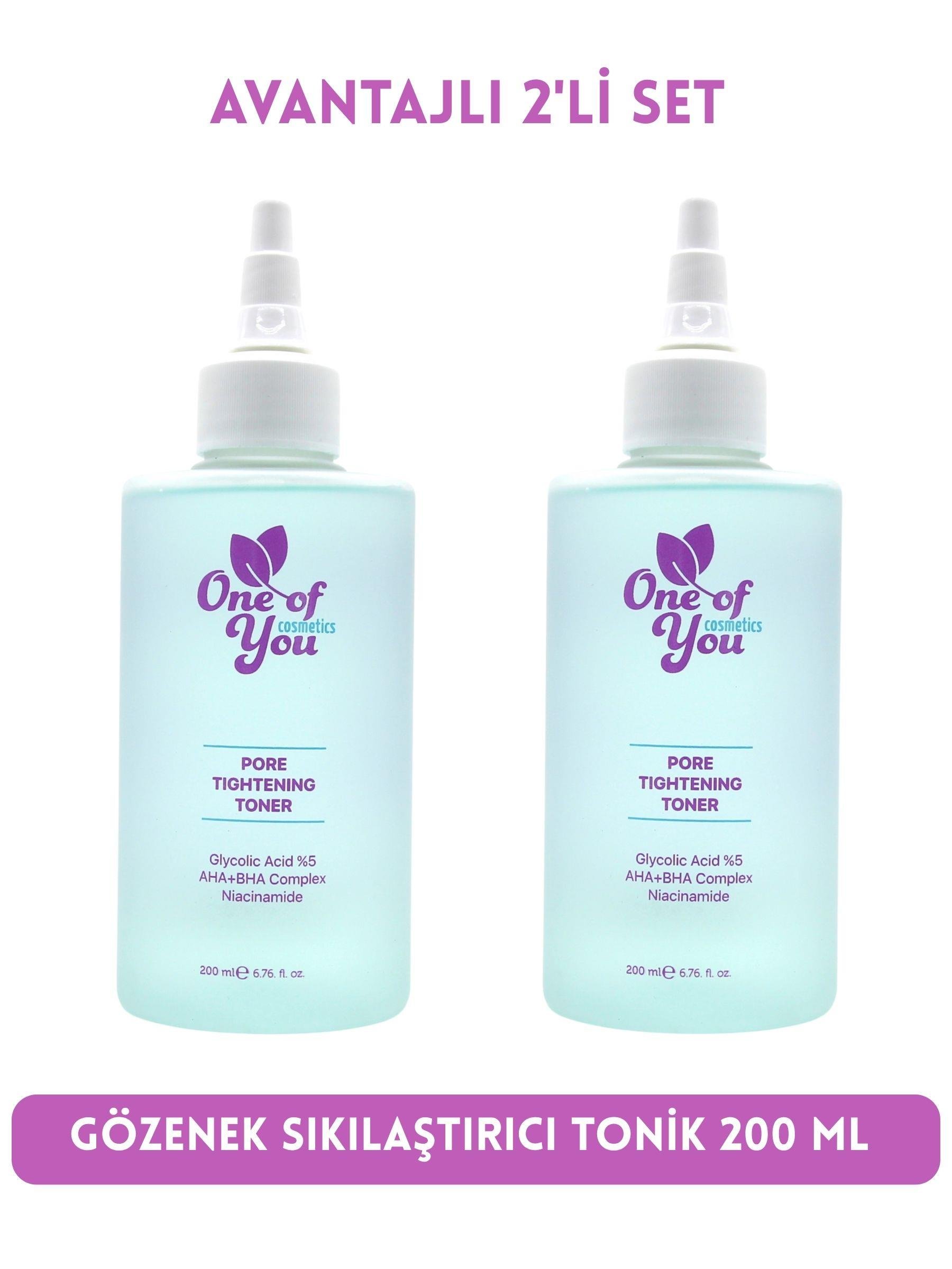 PORE TIGHTENING TONER 200 ML 2'Lİ SET
