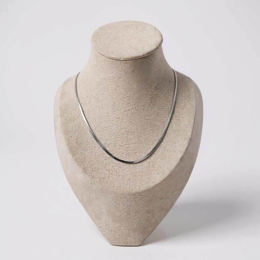 Çelik Silver 45 cm İtalyan İnce Zincir