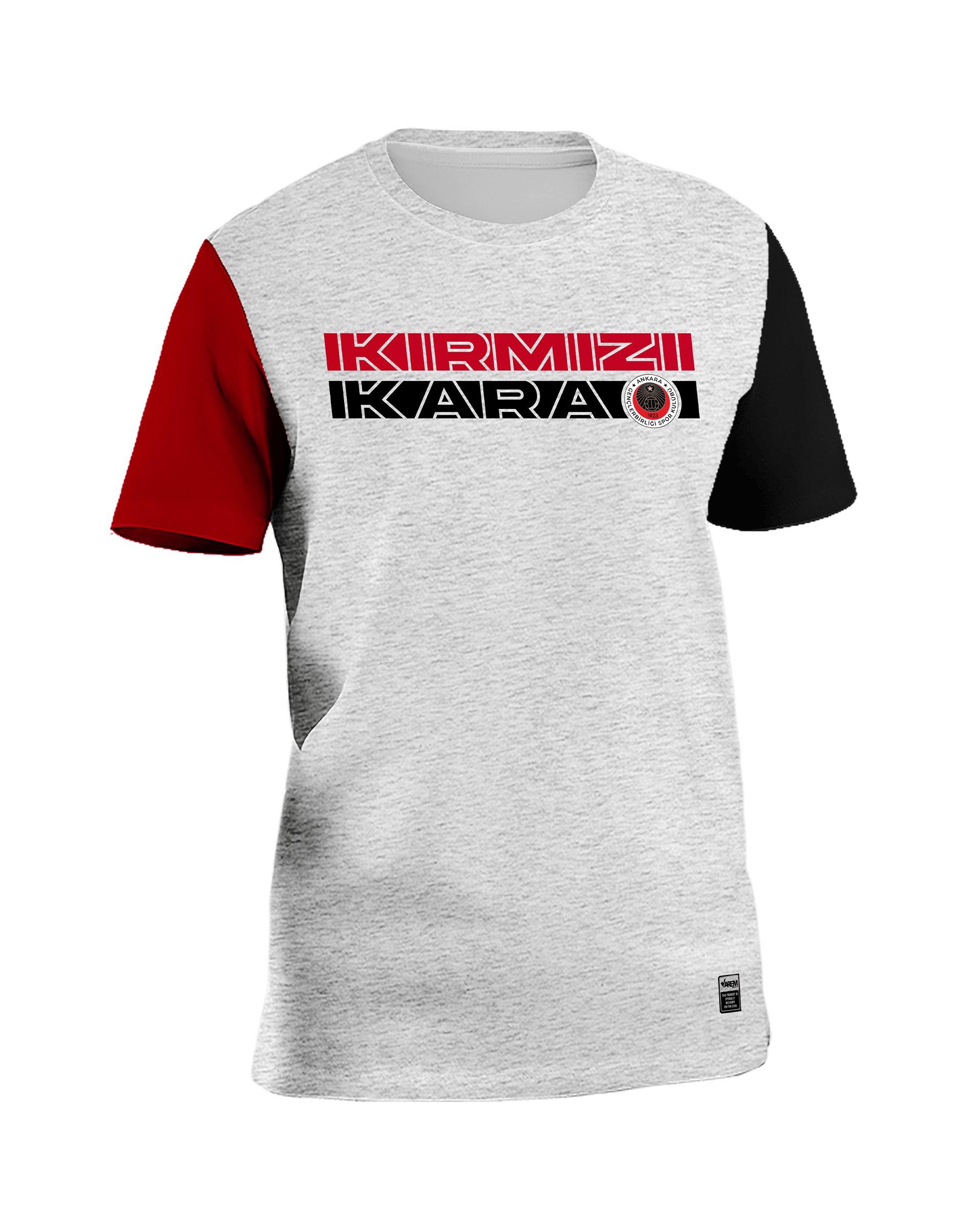 Gençlerbirliği 26/27 Gri Pamuklu T-Shirt 