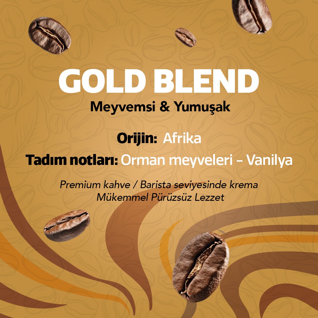 Vianzo Gold Blend Filtre Çekirdek Kahve, %100 Arabica 1000 g