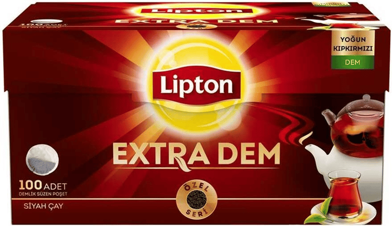 LİPTON EXTRA DEM DEMLİK POŞET ÇAY 16*100