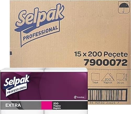 Selpak Professional Extra Peçete-30x30 (15*200Lü)