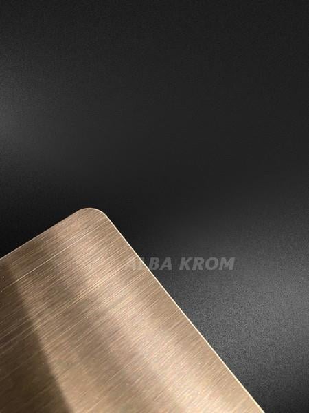 PASLANMAZ ÇELİK 304 KALİTE ROSE GOLD SAC 