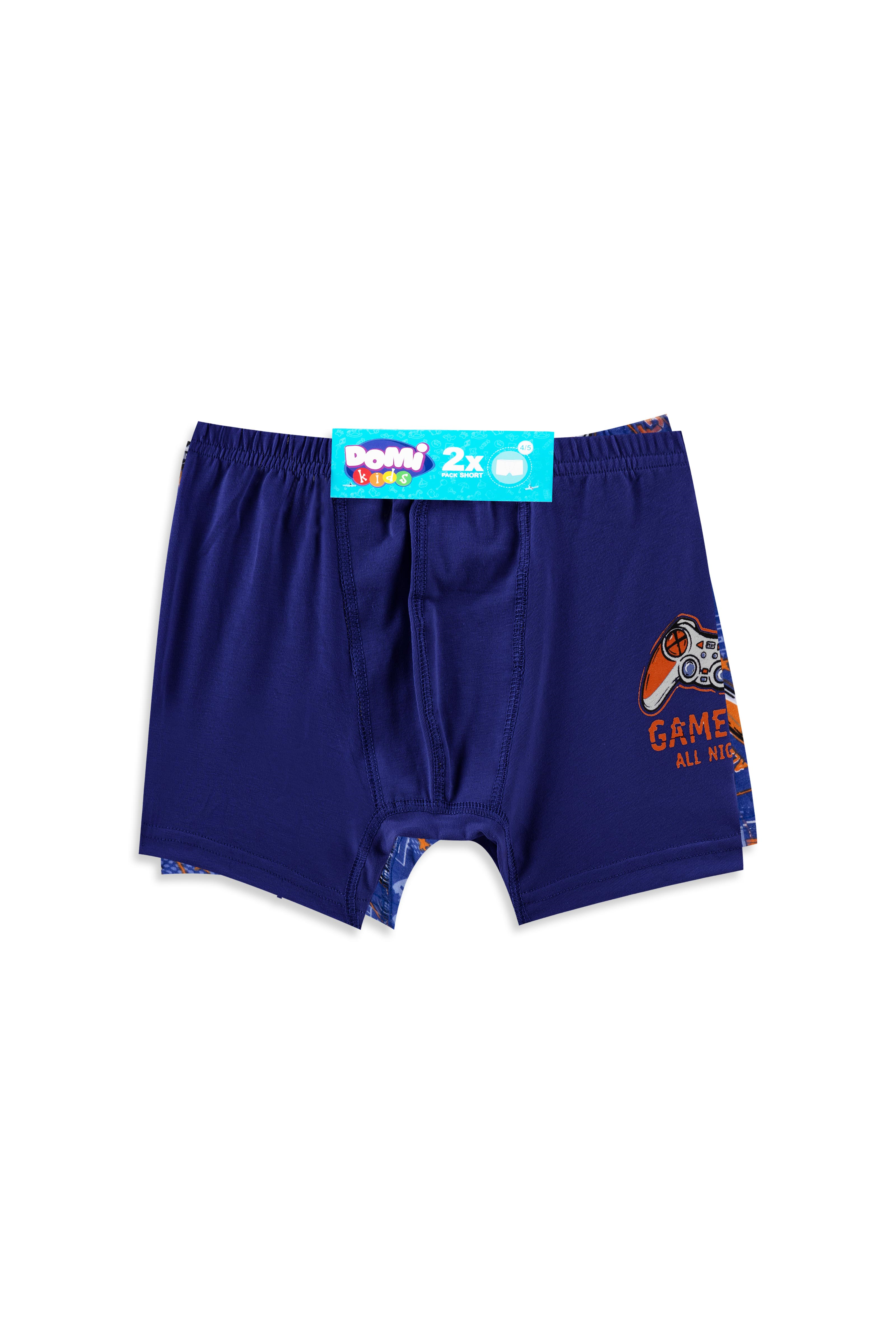 BOYS' UNDERWEAR - 2-PACK BOXER SHORTS