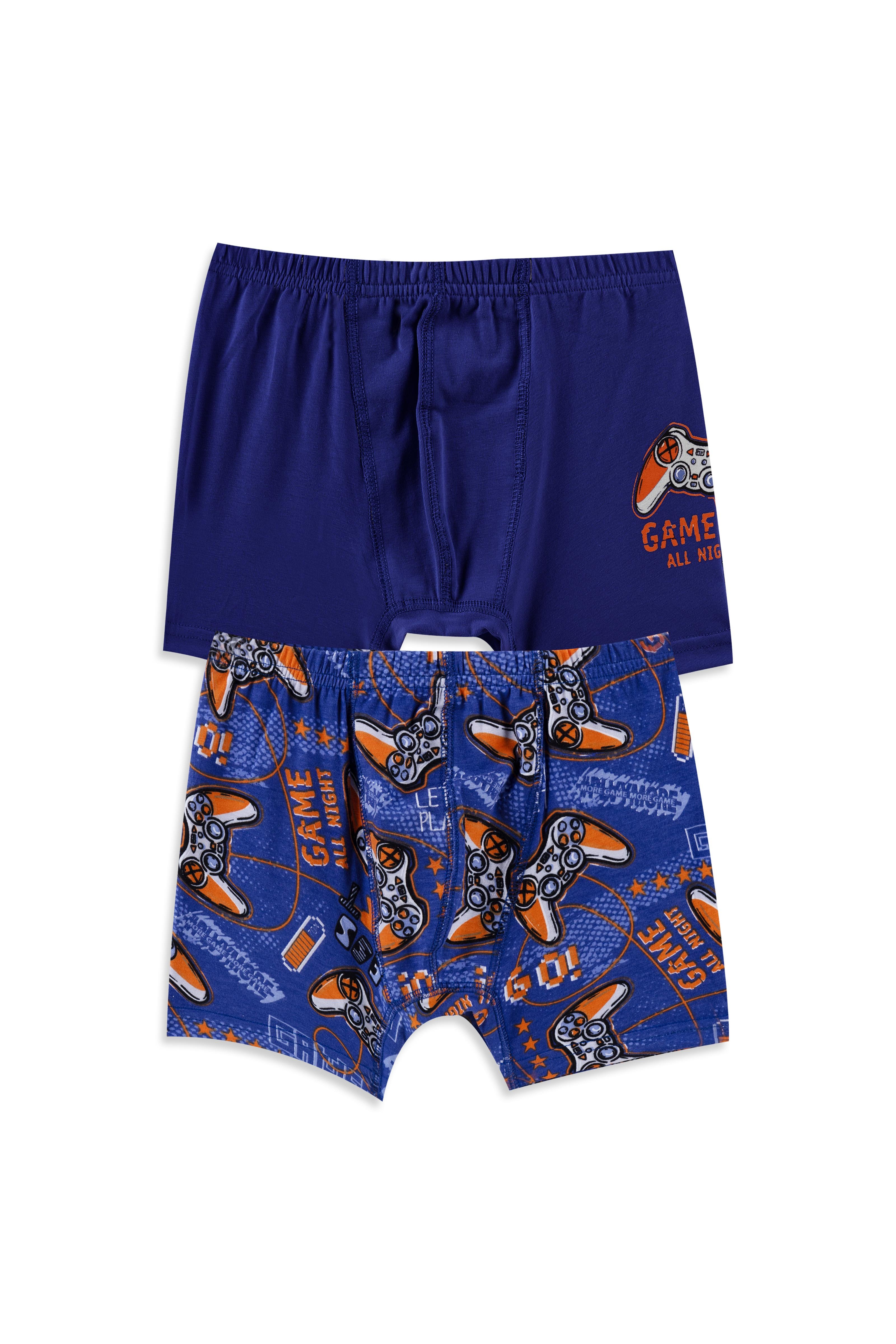 BOYS' UNDERWEAR - 2-PACK BOXER SHORTS