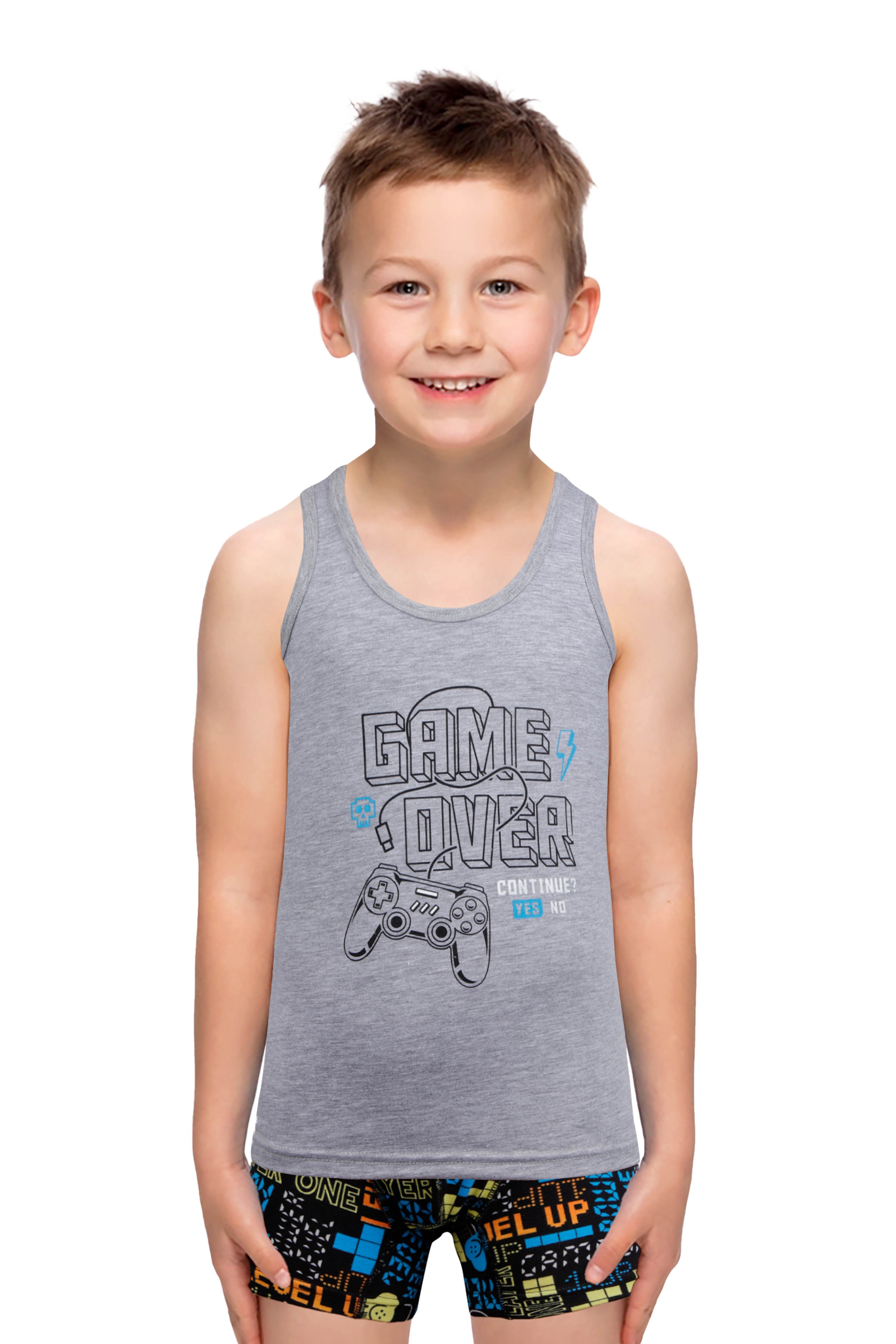 ERKEK ÇOCUK-ÇAMAŞIR - ATLET BOXER TAKIM