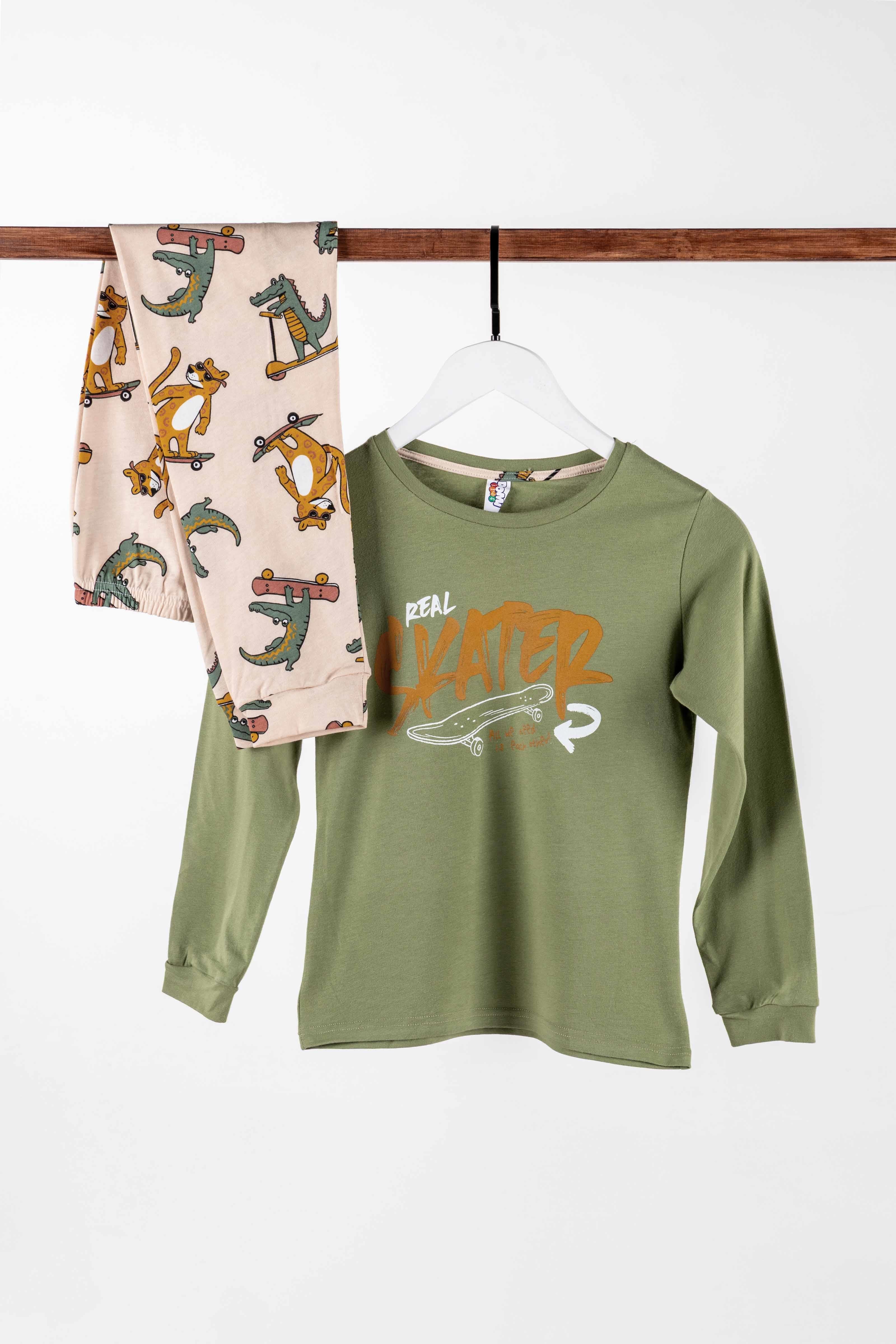 ERKEK ÇOCUK PIJAMA - UZUN KOL TAKIM