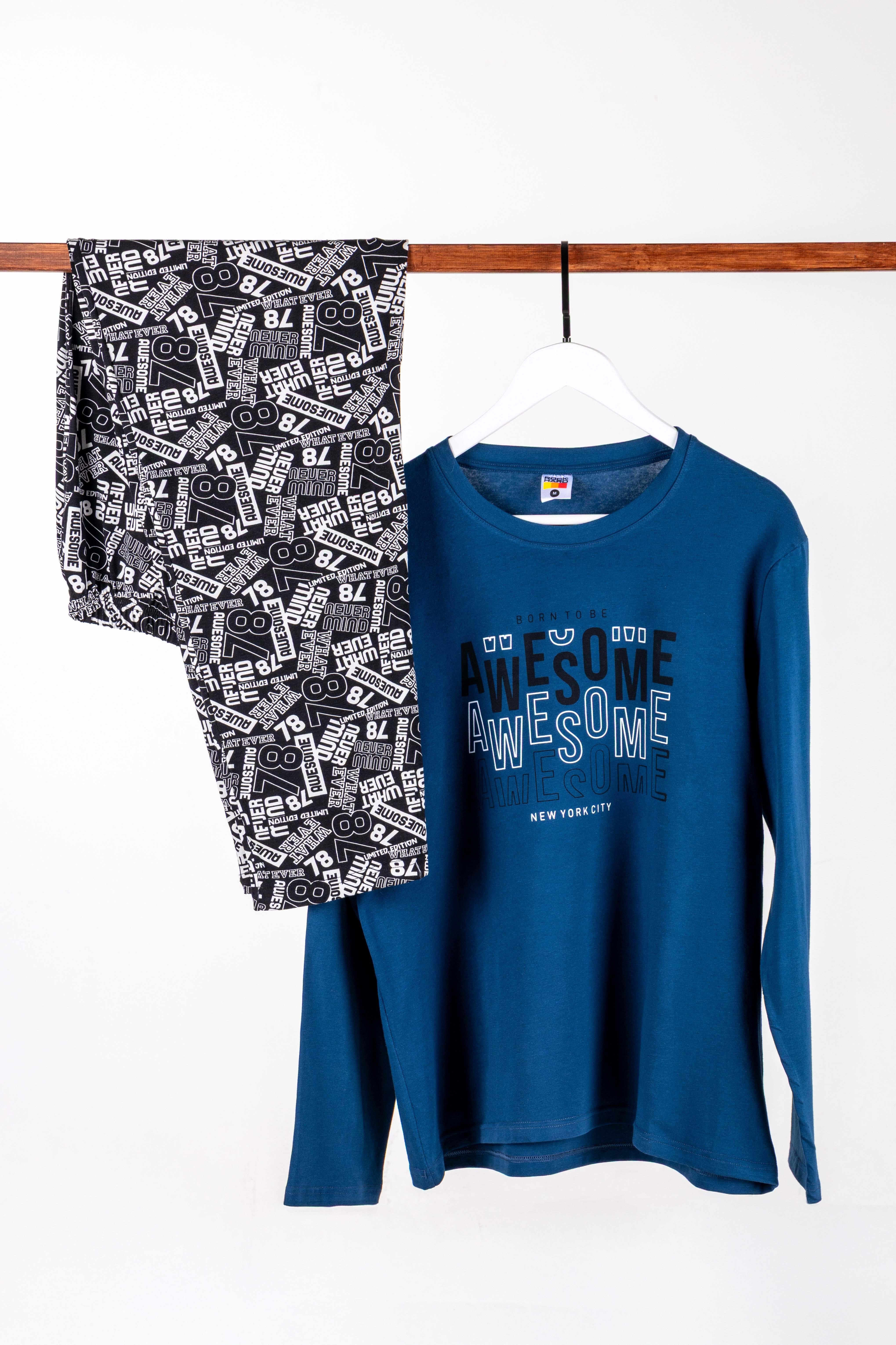 MEN'S PAJAMAS - LONG SLEEVE