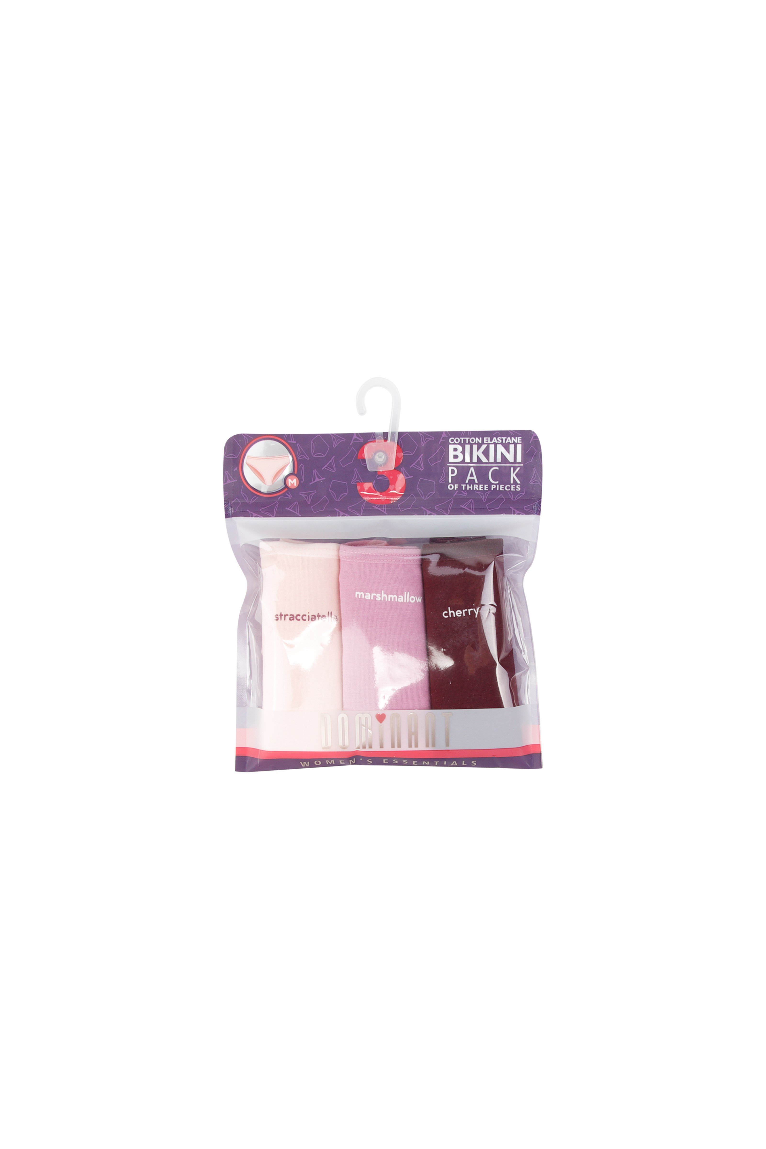 WOMEN'S UNDERWEAR 3-piece BIKINI BRIEFS