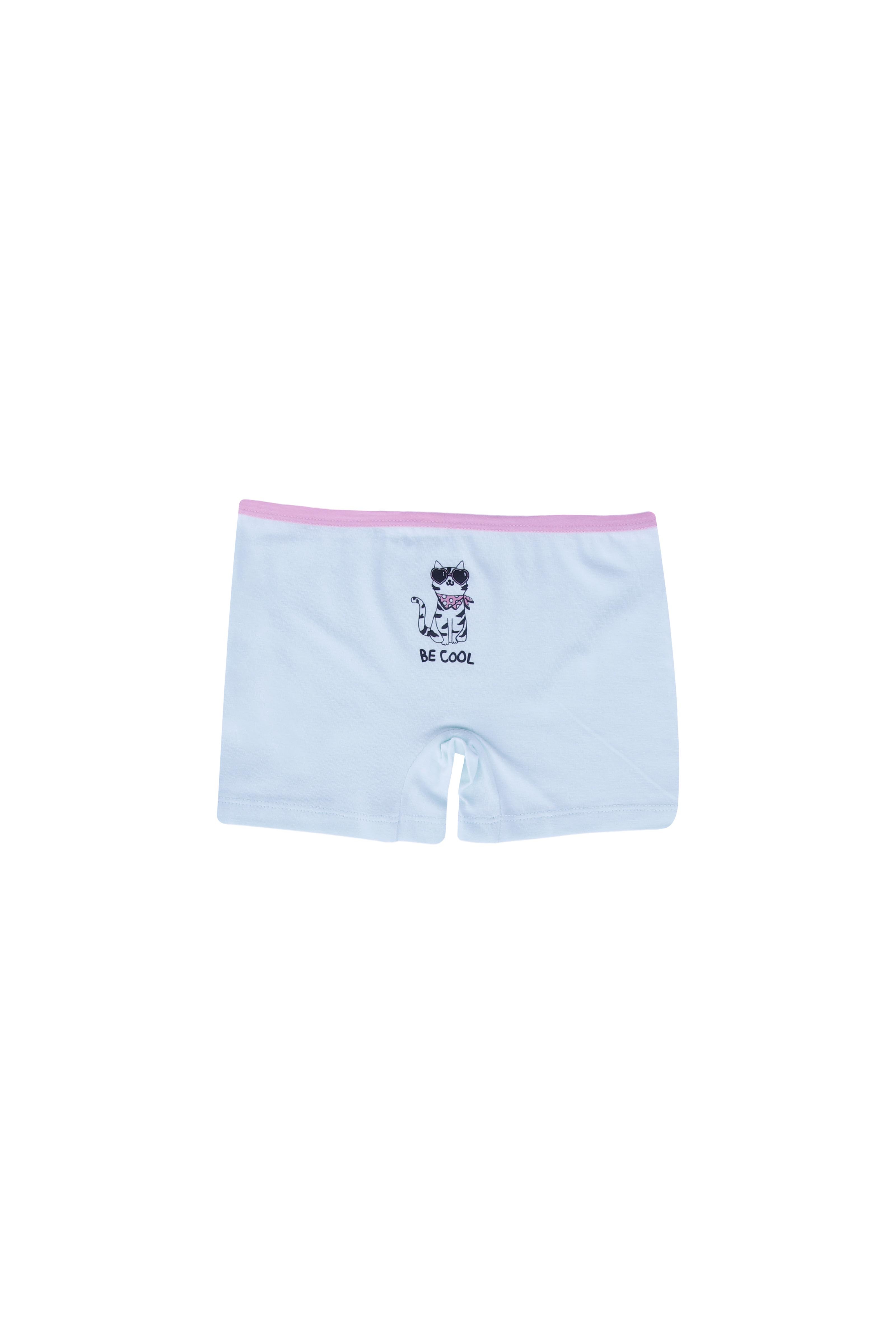 GIRL'S UNDERWEAR - 6-PACK BOXER SHORTS