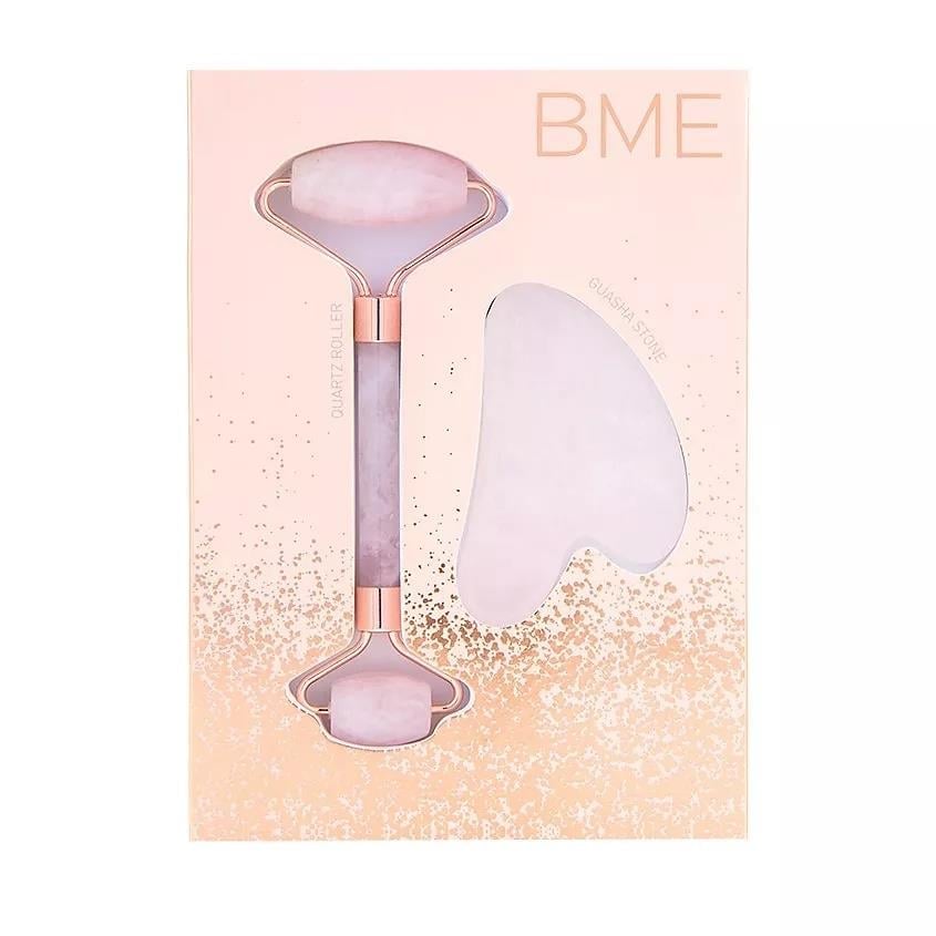 BME Facial massage set (double-sided roller + Guasha)