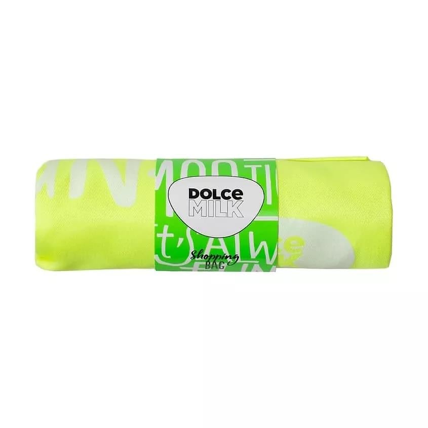 Fabric bag DM size 40x35 cm, light green  Fun