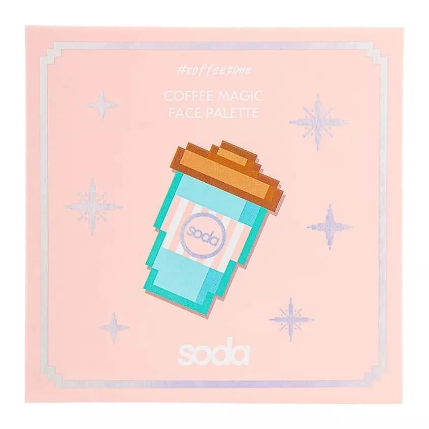 Face palette COFFEE MAGIC  coffeetime 002 16g