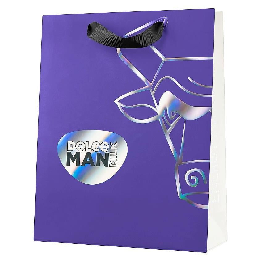 Gift bag DOLCE MILK 20, 32*26*10 cm purple