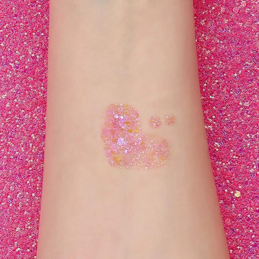 Glitter gel for face EXPERIMENT IN PROGRESS  softdivalution 002  Big Bang  7g