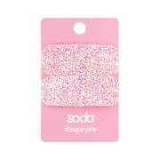 Hairpins PINK GLITTER 2 pcs  sugargem