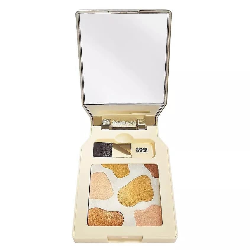 Highlighter  four-color palette Caramel, tone 01, 8g