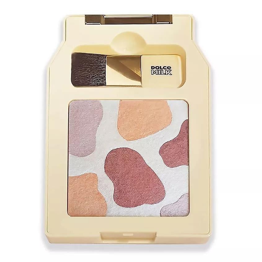 Highlighter  four-color palette Marshmellow, tone 02, 8g