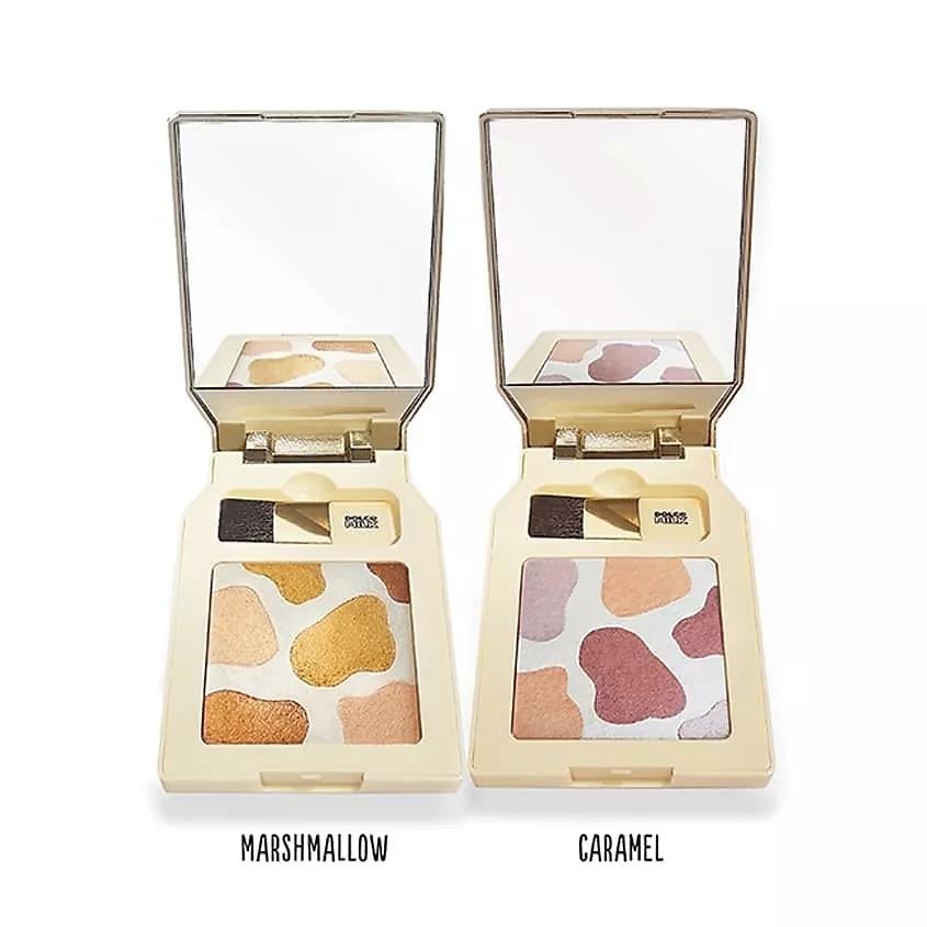 Highlighter  four-color palette Marshmellow, tone 02, 8g