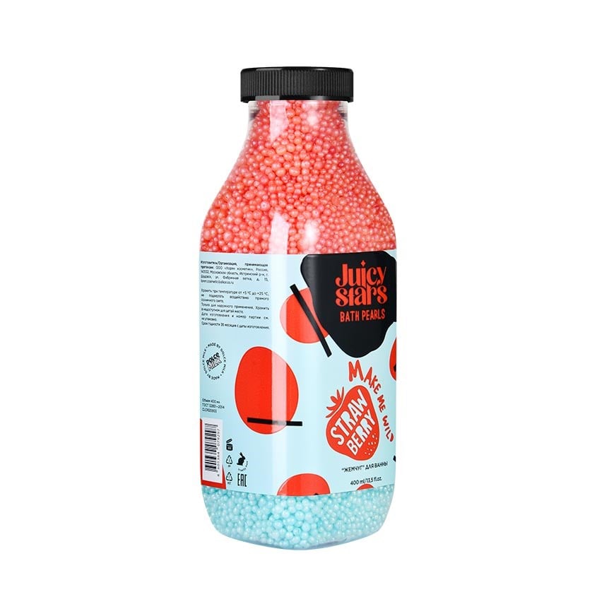 JS Bath pearl MAKE ME WILD STRAWBERRY 400 ML, foreign