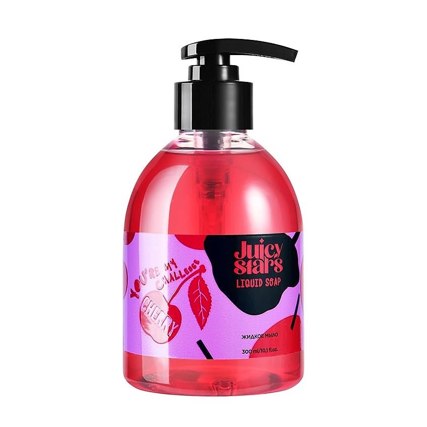 JS Liquid soap CHERRY YOU'RE MY CHALLENGE 300 ML, foreign