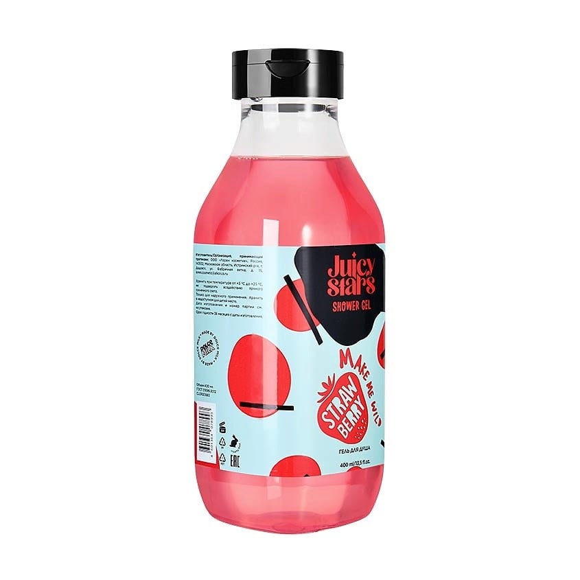 JS Shower gel MAKE ME WILD STRAWBERRY 400 ML, foreign