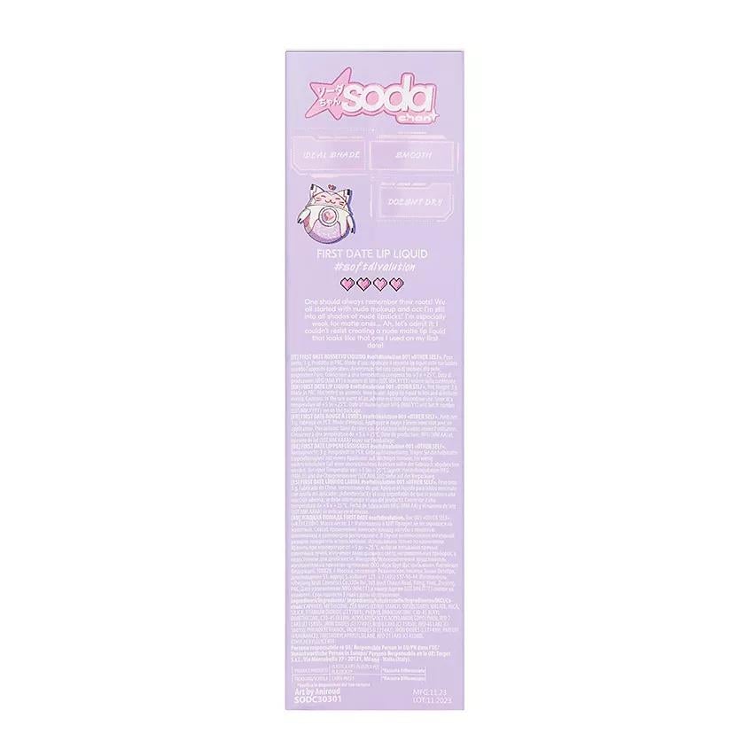 Liquid lipstick FIRST DATE  softdivalution 001  other self  3g